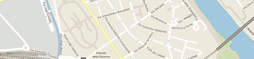 Mappa della impresa gatti alessandro a LEGNAGO