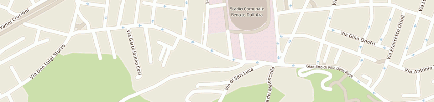 Mappa della impresa studio aurora aldo a BOLOGNA
