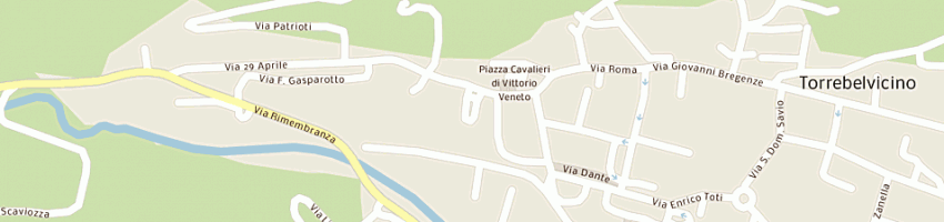 Mappa della impresa banca popolare di vicenza a TORREBELVICINO