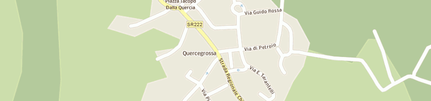 Mappa della impresa edicola cartoleria mori rossana a CASTELNUOVO BERARDENGA