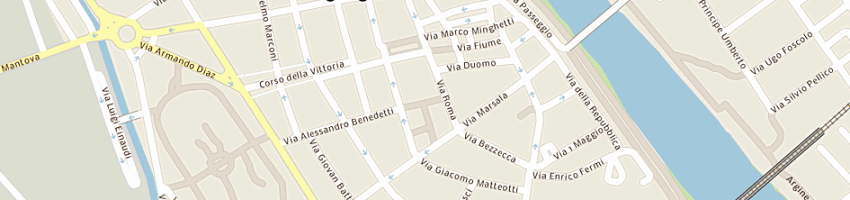 Mappa della impresa arte orafa di verzola e de berti (snc) a LEGNAGO