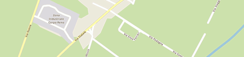 Mappa della impresa oemme (spa) a FERRARA