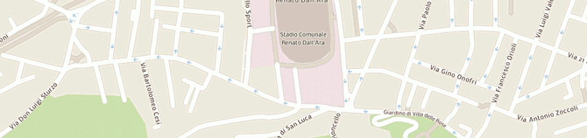 Mappa della impresa nutristore di bello salvatore a BOLOGNA