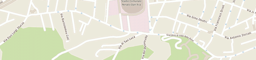 Mappa della impresa giuseppina a BOLOGNA