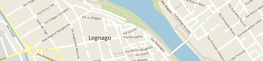 Mappa della impresa studio legale associato avvperini limoni frattini carrara casalini baietta a LEGNAGO