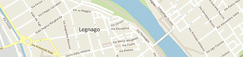 Mappa della impresa de paoli nadia a LEGNAGO