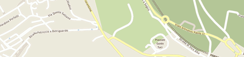 Mappa della impresa tiro a segno nazionale a SIENA