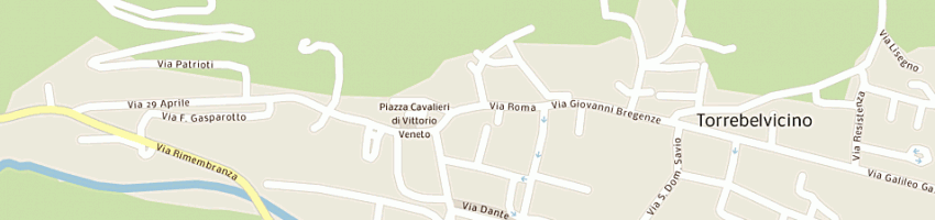 Mappa della impresa studio tecnico geom strullato fabiola e geom sbanotto flavia a TORREBELVICINO