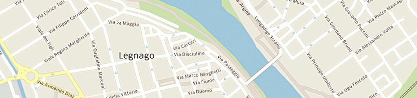 Mappa della impresa studio termotecnico associato di bedoni pi alessandro e gallo pi a LEGNAGO