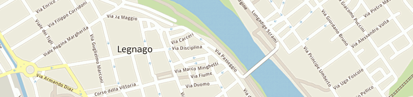 Mappa della impresa al torrione di borin michele e c sas a LEGNAGO