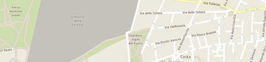 Mappa della impresa gabrielli srl a BOLOGNA
