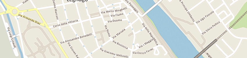 Mappa della impresa gaio cristiana a LEGNAGO