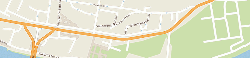 Mappa della impresa forasassi paolo a FIRENZE
