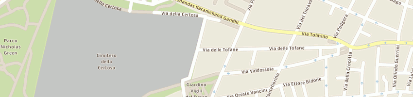 Mappa della impresa carrozzeria la moderna snc a BOLOGNA