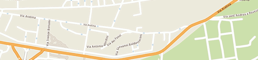 Mappa della impresa giuly a FIRENZE