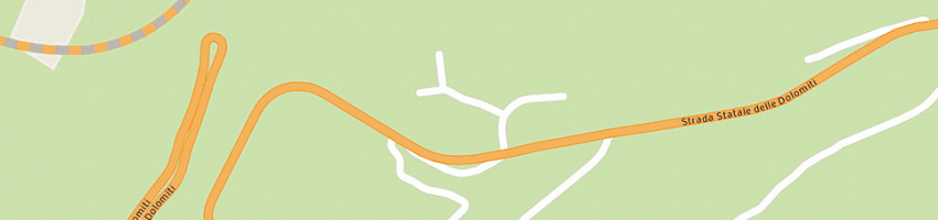 Mappa della impresa pizzeria caffe' all' uva a MONTAGNA