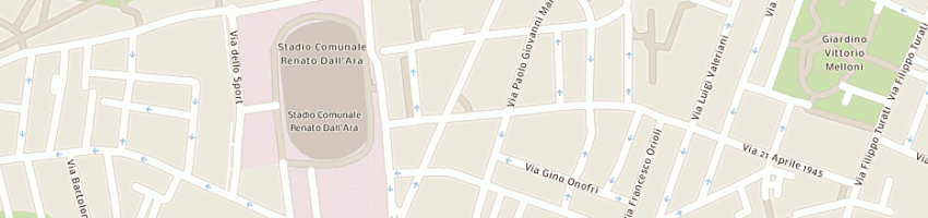 Mappa della impresa map sas di adriano mucci e c a BOLOGNA