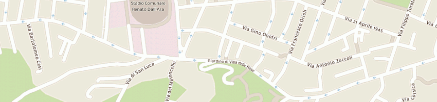 Mappa della impresa tappezzeria le trame di degli esposti venturi lori a BOLOGNA