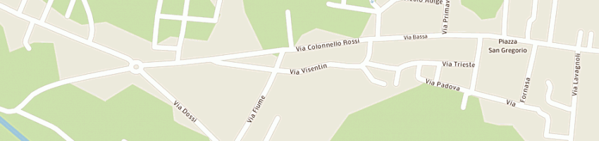 Mappa della impresa gioco chiara bar trattoria a VERONELLA