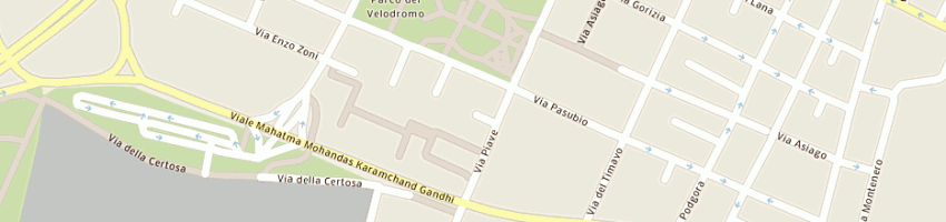 Mappa della impresa possenti mario a BOLOGNA