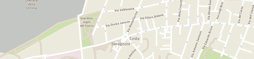 Mappa della impresa naldoni paola a BOLOGNA