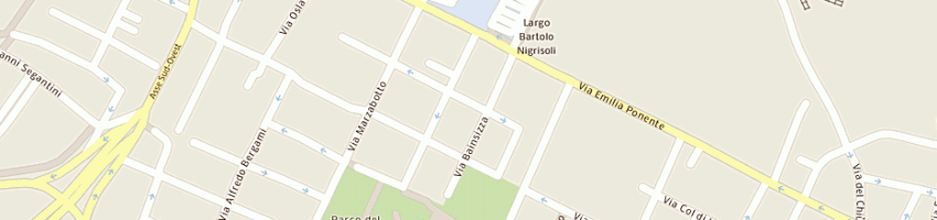 Mappa della impresa cocema srl a BOLOGNA