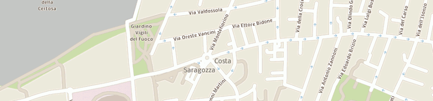 Mappa della impresa borrelli giuseppe a BOLOGNA