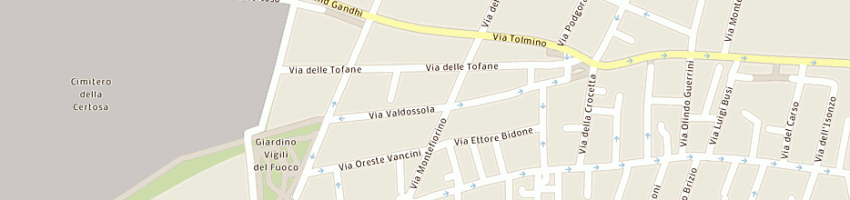 Mappa della impresa rubbini roberta a BOLOGNA