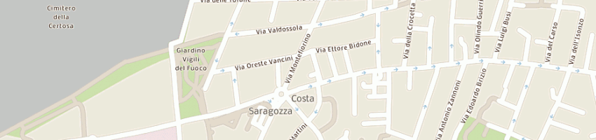 Mappa della impresa cinelli vincenzo a BOLOGNA