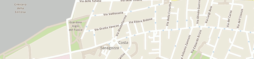 Mappa della impresa picapedra di ballarini filippo a BOLOGNA