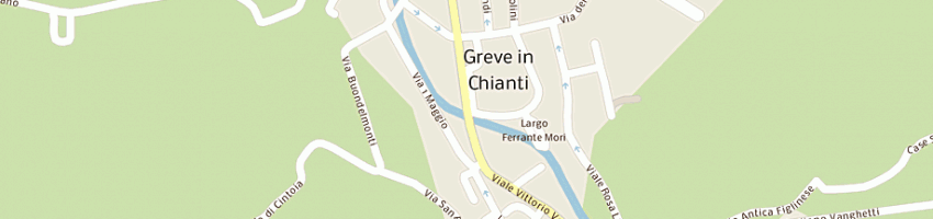 Mappa della impresa azienda agricola villa buonasera a GREVE IN CHIANTI