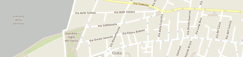 Mappa della impresa andromeda e perseo snc di stanzani roberto e ventura barbara a BOLOGNA