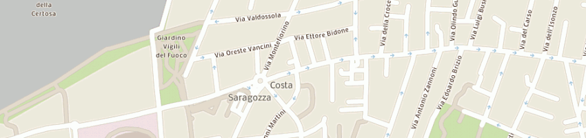 Mappa della impresa sassatelli sergio a BOLOGNA