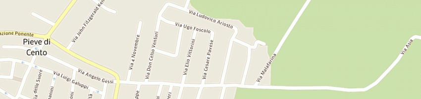 Mappa della impresa garbellini alessandro a PIEVE DI CENTO