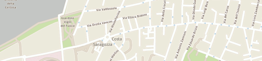 Mappa della impresa andreacosta automobili di bugiu' gino a BOLOGNA