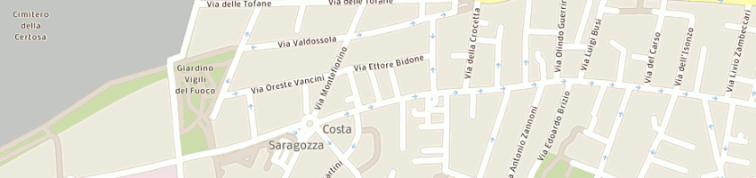 Mappa della impresa bruzzi achille a BOLOGNA