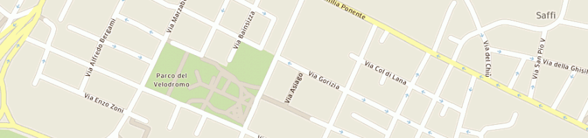 Mappa della impresa mattei guido a BOLOGNA