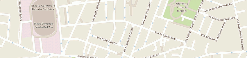 Mappa della impresa gaddi mario a BOLOGNA