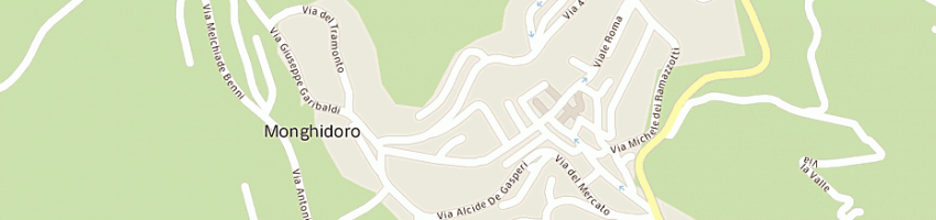 Mappa della impresa casa per anziani campeggio a MONGHIDORO