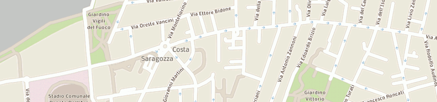 Mappa della impresa parrucchiera adriana a BOLOGNA