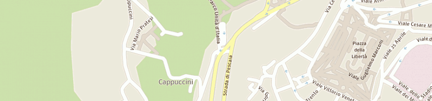 Mappa della impresa bar cappuccini elida a SIENA