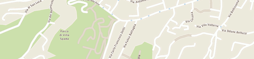 Mappa della impresa villa dei ciliegi di monteveglio srl a BOLOGNA