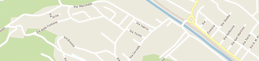 Mappa della impresa guantificio guarda luigina a ARZIGNANO