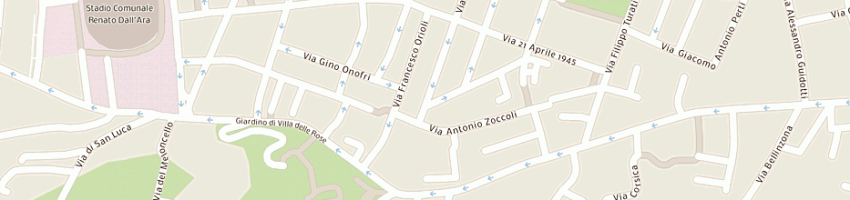 Mappa della impresa vecchi di enrico moretti e c sas a BOLOGNA