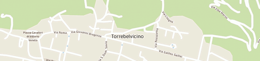 Mappa della impresa bruschetteria trattoria da piero a TORREBELVICINO