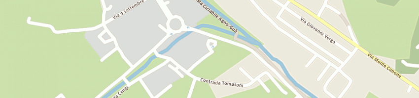 Mappa della impresa officine dsb di dal lago gsegato pe bauce m e c a VALDAGNO