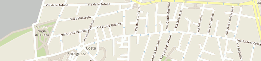 Mappa della impresa natsabe' sas a BOLOGNA