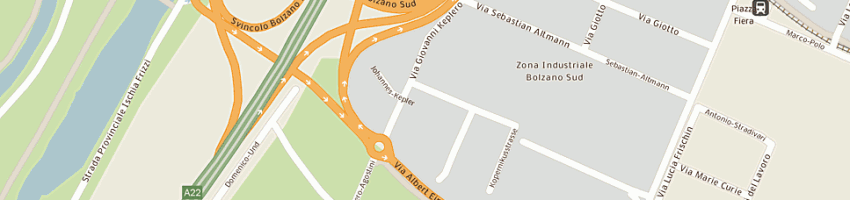 Mappa della impresa viterra srl a BOLZANO