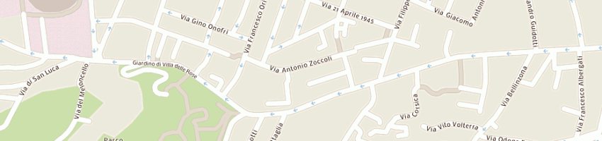 Mappa della impresa rossi valter a BOLOGNA