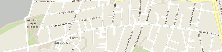 Mappa della impresa nuova fonte del materasso a BOLOGNA